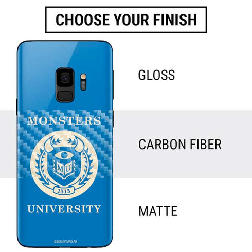 Disney Monsters University School’s Emblem Galaxy S9 Skin